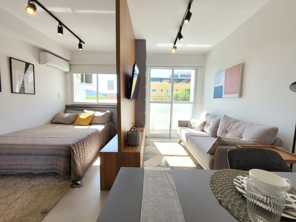 Apartamento Studio com área de lazer