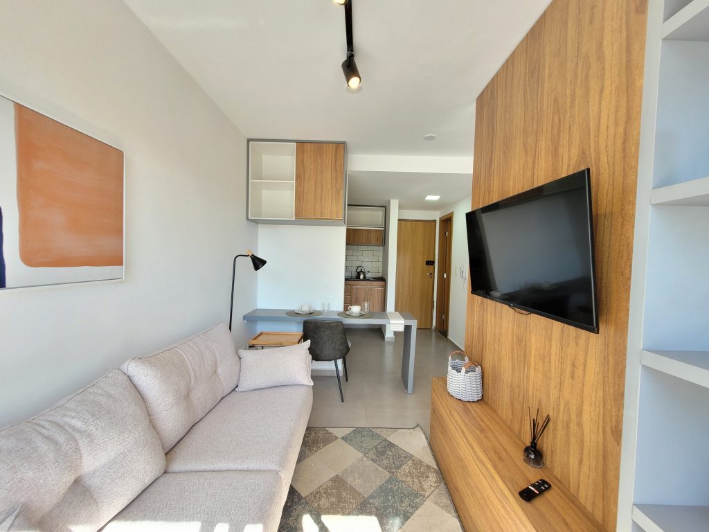 Apartamento Studio com área de lazer